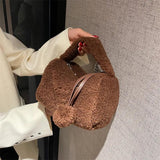 Plush Pillow Bag Women's Bag Large Capacity Female Handbag