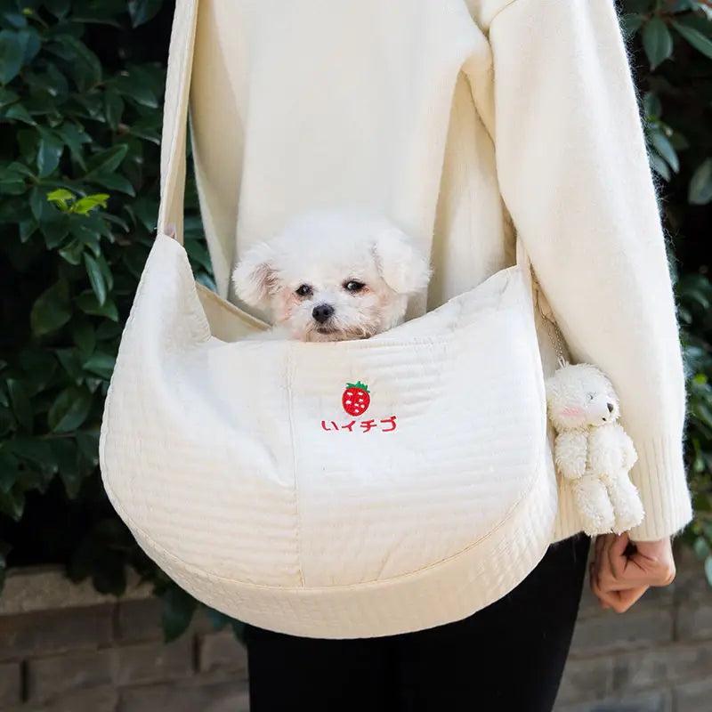 Pet Crossbody Bag for Cat Dog Backpack