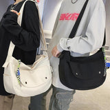 Women's Canvas Messenger Bag Harajuku Crossbody