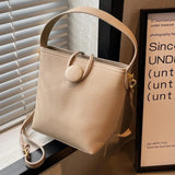 Women's Messenger Bucket Handbags Tote Shoulder Bag