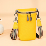 Leather Mini Crossbody Bag Women Shoulder Phone Holder