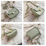 Women's Pu Leather Crossbody Bag Small Phone Handbag
