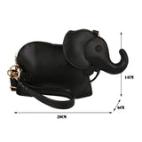 Elephant Shape Crossbody Messenger Bag Casual Mini Purse