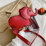 Elephant Shape Crossbody Messenger Bag Casual Mini Purse