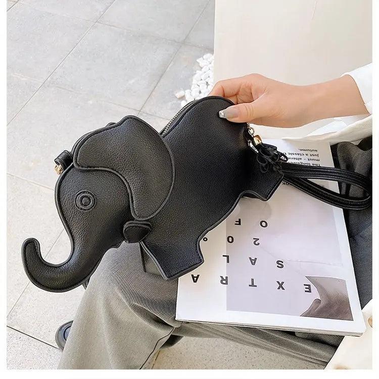 Elephant Shape Crossbody Messenger Bag Casual Mini Purse