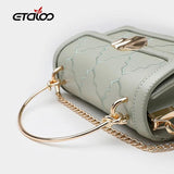 Vintage PU Leather Shoulder Bag for Women Lady's Handbag Crossbody Bags