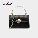 Vintage PU Leather Shoulder Bag for Women Lady's Handbag Crossbody Bags