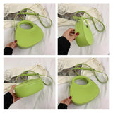 French Women's Leather Tote Bag Handbags Small Shoulder Bags