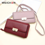 WEICHEN Shoulder Bag For Women High Ladies Messenger Bag Female Handbags