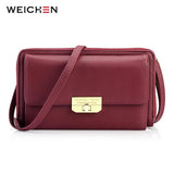 WEICHEN Shoulder Bag For Women High Ladies Messenger Bag Female Handbags