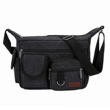 Men's Canvas Shoulder Bag British Retro Large-capacity Messenger Bag