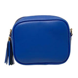 Shoulder Bag Tassel Handbags PU Leather Wide Strap Casual Solid