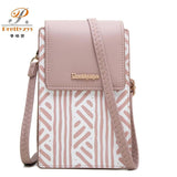 Women Soft Leather Wallets Phone Purse Crossbody Handbag