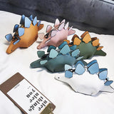 Dinosaur Shoulder Bag PU Leather Women Handbag Phone Holder Coin Purse