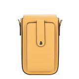 Matte Leather Crossbody Bag Mini Shoulder Messenger