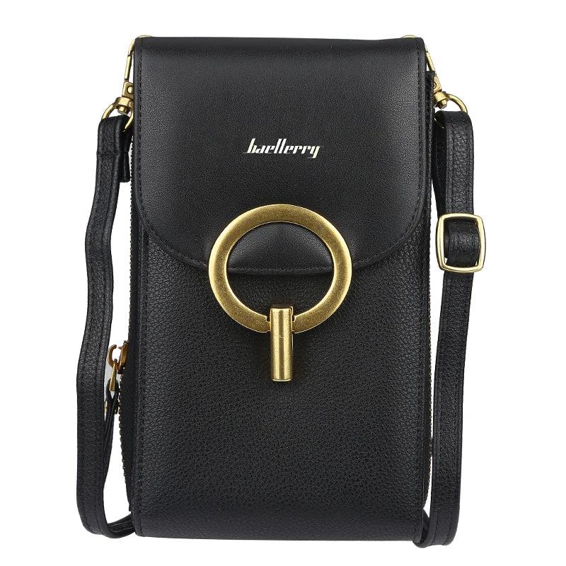 Small Crossbody Bags Women Mini PU Leather Shoulder Messenger Bag Clutch