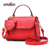 Women PU Leather Messenger Bags Crossbody Chain Bag And Handbags
