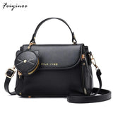 Women PU Leather Messenger Bags Crossbody Chain Bag And Handbags