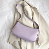 Buylor Summer Shoulder Bags For Women PU Leather Handbags Crossbody Solid Small