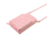 Vegan Leather Crossbody Sling Bag Women Vintage Shoulder Handbag