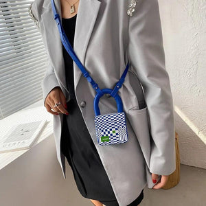 Hot Checker Crossbody Bag - One Shoulder Mini Versatile