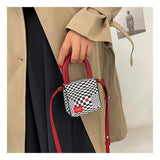 Hot Checker Crossbody Bag - One Shoulder Mini Versatile