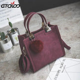 High-grade Leather Messenger Bag for Women