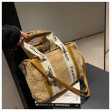 Soft Fluffy Fur Crossbody Bag Winter Ladies Handbag