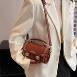 Small Pu Leather Shoulder Crossbody Bags for Women Tote Bag