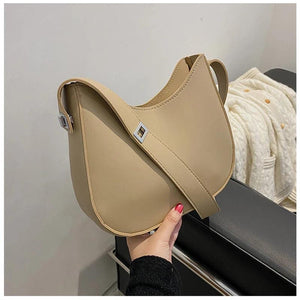 Half-Moon Small Shoulder Crossbody Underarm Bag for Women