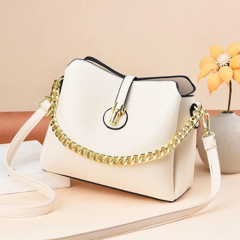 Chain Shoulder Messenger Bag Retro Handbag Women
