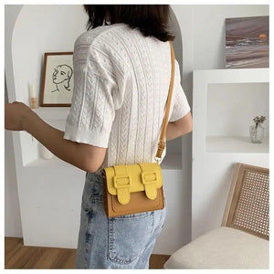Mini PU Leather Crossbody Bags For Women