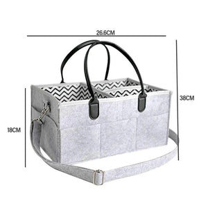 Portable Beach Handbag Organizer Shoulder Straps Crossbody Bag