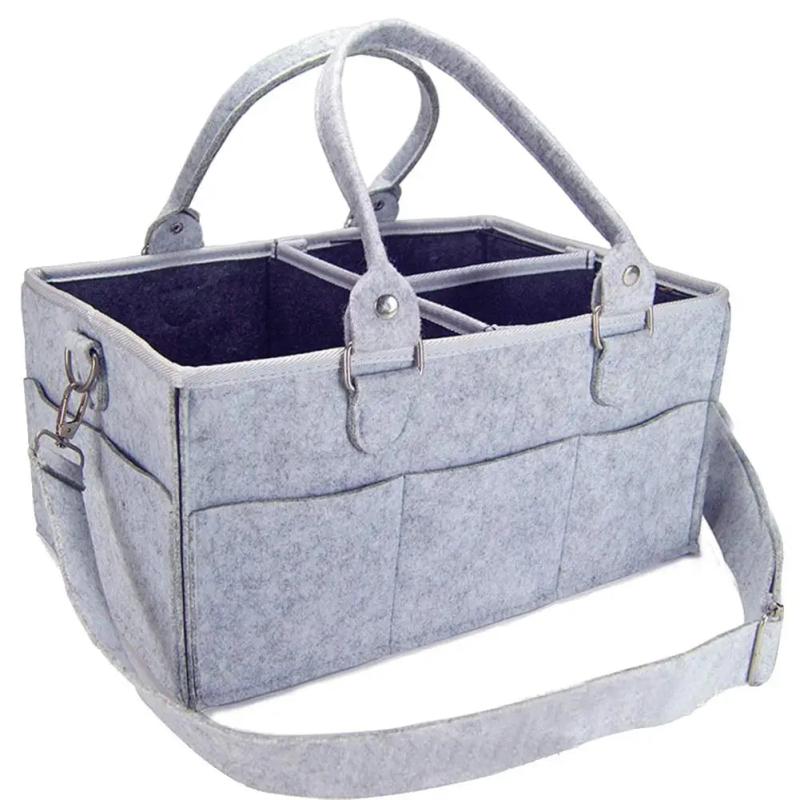 Portable Beach Handbag Organizer Shoulder Straps Crossbody Bag