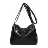 Soft Leather Shoulder Bag Women's Crossbody Satchel Purse Handbag