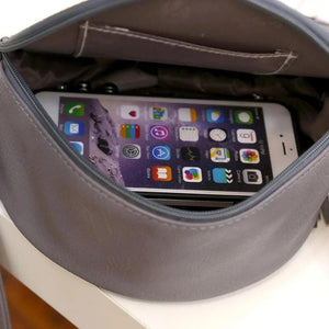 Casual Shoulder Bag with Tassel - Funny Ladies Bag