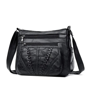 Women PU Leather Shoulder Bag Ladies Messenger Crossbody Bags Handbag