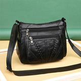 Women PU Leather Shoulder Bag Ladies Messenger Crossbody Bags Handbag