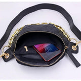 Women's Fanny Pack High Waist Bag Thick Chain Shoulder Crossbody Chest Bag
