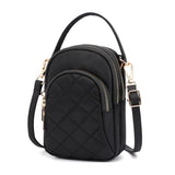 Waterproof Mini Messenger Crossbody Phone Bag with Headphone Hole