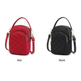 Waterproof Mini Messenger Crossbody Phone Bag with Headphone Hole