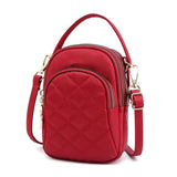 Waterproof Mini Messenger Crossbody Phone Bag with Headphone Hole