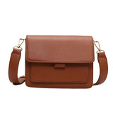Small Crossbody Bag PU Leather Messenger Lightweight
