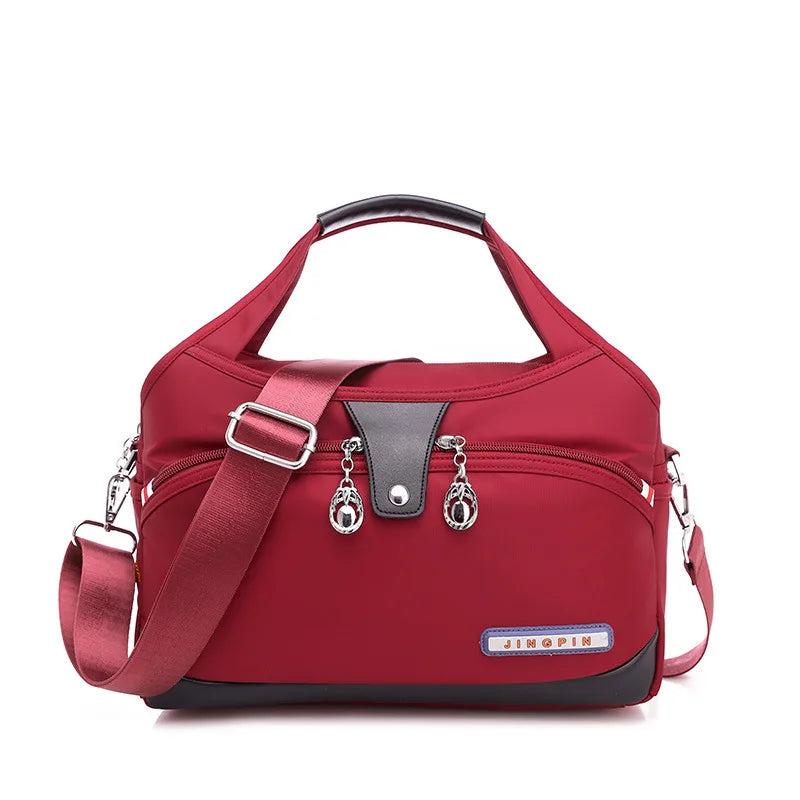 Waterproof Canvas Women's Bag Casual Oxford Handbags Shoulder Messenger Bag