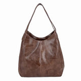 Soft Leather Shoulder Bag Large Capacity Messenger Bag Ladies Handbag