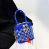 Mini Diamonds Shoulder Bag Chain Tote Small Purses Handbags