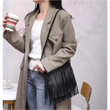 Tassel Handbags And Purses Female Retro Messenger Bag
