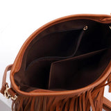 Tassel Handbags And Purses Female Retro Messenger Bag