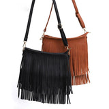 Tassel Handbags And Purses Female Retro Messenger Bag