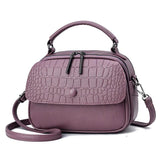 Women Leather Messenger Bag High Female Crossbody Bags